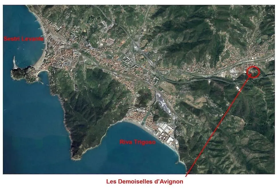 Les Demoiselles D'Avignon Apartment Casarza Ligure